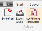 Menü Ausführung erzeugen