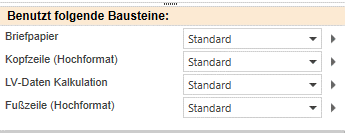 Druckliste Bausteine