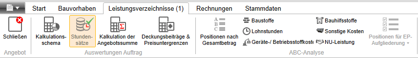 Stundensätze