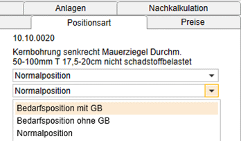 Bedarfsposition