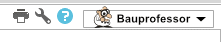 Bauprofessor Menü